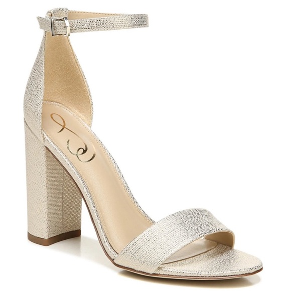 SAM EDELMAN YARO SANDALS IN GOLD METALLIC JUTE - Picture 4 of 12